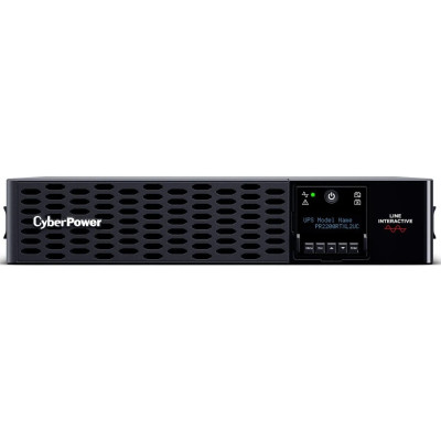 CyberPower PR2000RTXL2UC Rack/Tower UPS, UL Rated, Rotatable LCD panel, 8× NEMA 5-20R, Expanded runtime
